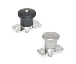 GN 822.9-Mini indexing plungers with flange